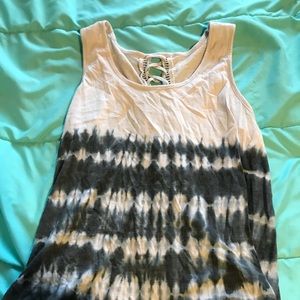 Tie die tank top